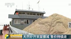 砂石價格上漲砂石行業(yè)逐步轉型工業(yè)體系尚需完善